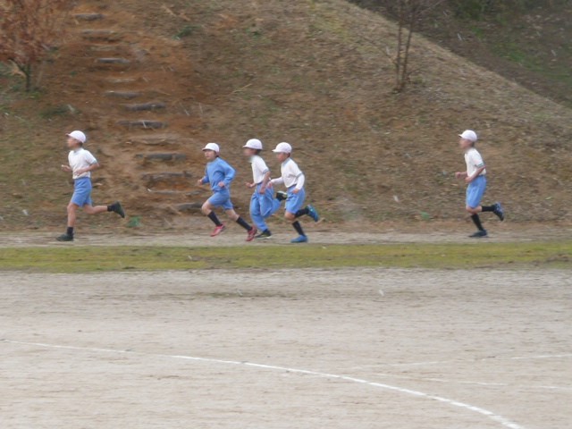 2013年1月26日　持久走大会（１年から5年