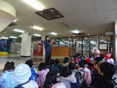 2013年2月27日　チャレスポ大会　中学年の部・スケート教室