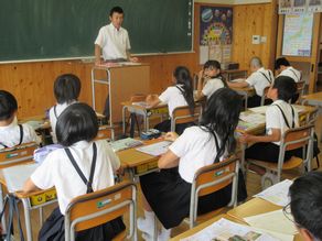「入試対策授業」のようす