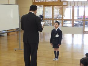 最後の全校朝会