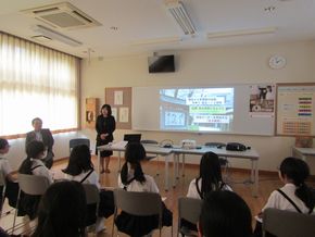 学校説明会　筑紫女学園中学校、自彊館中学校