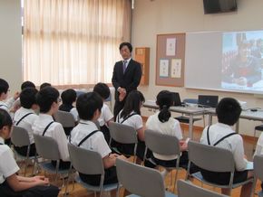 中学校説明会　大濠中学校