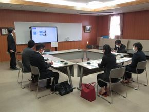 九州文化学園小中学校からの視察