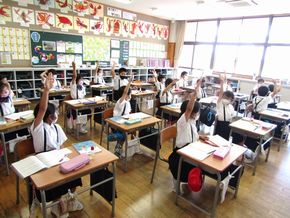 午後の勉強も頑張っているよ！（2年生ー算数）