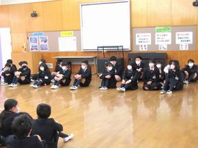 英語スピーチ集会（６年生）