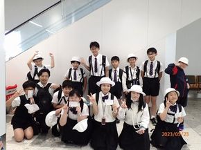 修学旅行１日目（６年生）