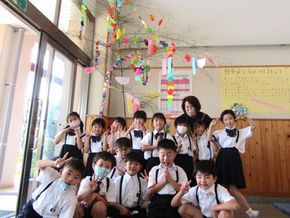 七夕集会（１年生ー学級活動）