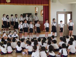 アスター幼稚園との交流会（３・４年生）