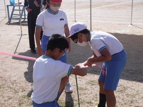 明日のために！（運動会準備）