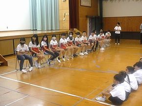 台湾の皆さんとのお別れセレモニー