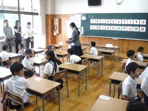 学習参観（公開授業）