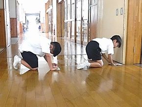 夏休み前、学校を綺麗に！（大掃除）