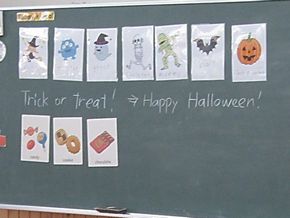 ハロウィーン・ビンゴ（１・２年生）