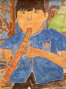 ＭＯＡ美術館筑後児童画作品展（入選作･･･３～５年生）