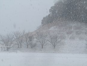 雪のために学校はお休みです（２／４）