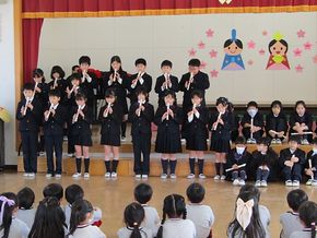 幼稚園のみんなと楽しく！（３・４年生）