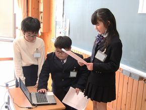 参観に向けて････発表練習！（3年生）