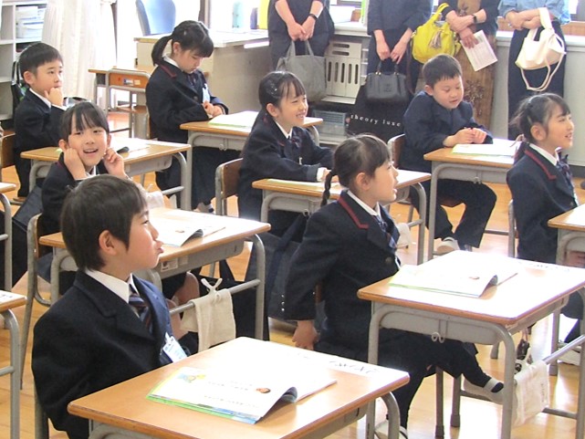 今年度初めての学習参観！
