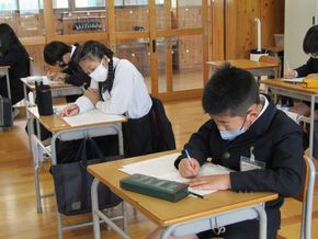 受験に向けて！（６年生ー実力テスト）