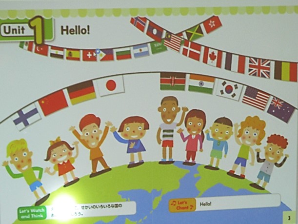 世界の国のご挨拶！（２年生ー英語）