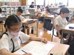 しっかり集中、実力テスト！（２～６年生）