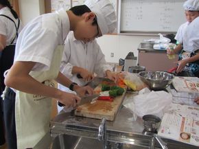 美味しくできましたか？（６年生ー調理実習）
