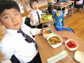 美味しいお弁当をありがとう!