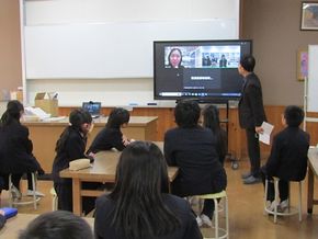 東京証券取引所オンライン授業（5年生ー出前授業）