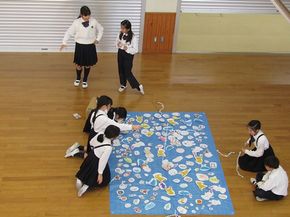 幼稚園との交流に向けて（３・４年生）