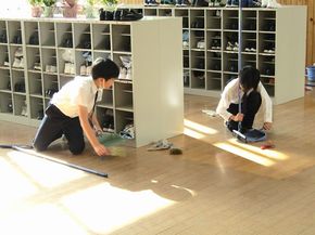 もくもく掃除！