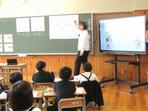 今年度はじめての学習参観！