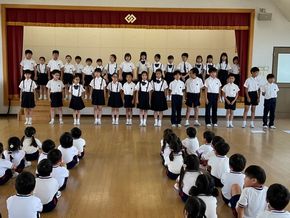 園児と楽しい交流会！（３・４年生）