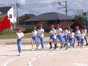 運動会「開閉会式」練習