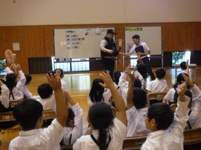 ALSOK安全教室（１・２・３年生ー出前授業）
